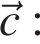  \vecc: