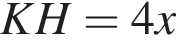 KH=4x